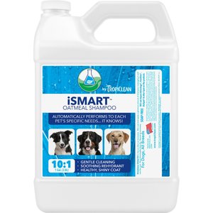 TropiClean iSmart Oatmeal Dog & Cat Shampoo, 1-gal bottle