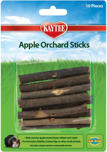 Kaytee Apple Orchard Sticks Small Animal Treats, 10 count slide 1 of 4