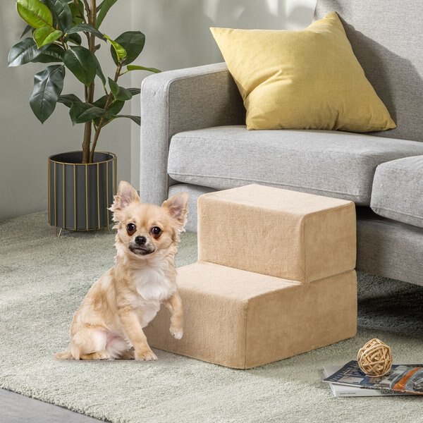 PET GEAR Easy Step II Cat & Dog Stairs, Sage