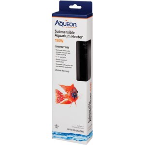 Aqueon Glass Adjustable Aquarium Heater, 150-watt