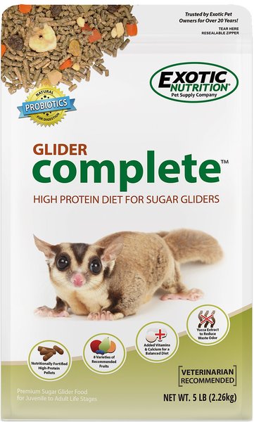 Exotic Nutrition Glider Complete Sugar Glider Food, 5-lb bag slide 1 of 8