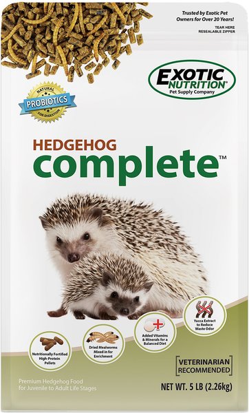 Exotic Nutrition Hedgehog Complete Hedgehog Food, 5-lb bag slide 1 of 7