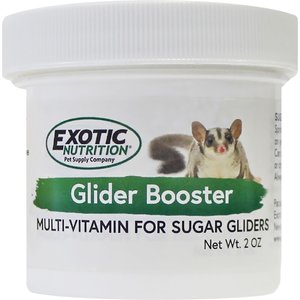 Exotic Nutrition Glider Booster Multivitamin Sugar Glider Supplement, 2-oz jar