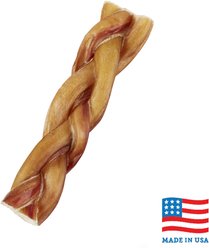 Bones & Chews Made in USA 6" Braided Bully Stick Dog Treat, 1 count