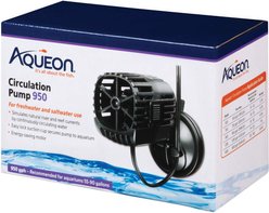 Aqueon Freshwater & Saltwater Circulation Aquarium Pump, 950 GPH