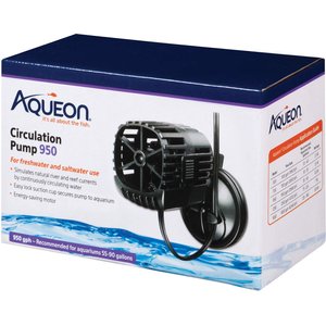 Aqueon Freshwater & Saltwater Circulation Aquarium Pump, 950 GPH