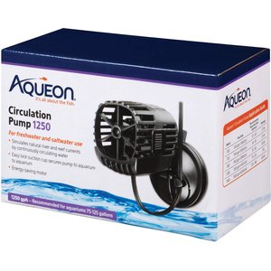 Aqueon Freshwater & Saltwater Circulation Aquarium Pump, 1250 GPH