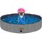 Show in main carousel: KOPEKS Outdoor Portable Dog Swimming Pool, Gray, X-Large slide 6 of 7
