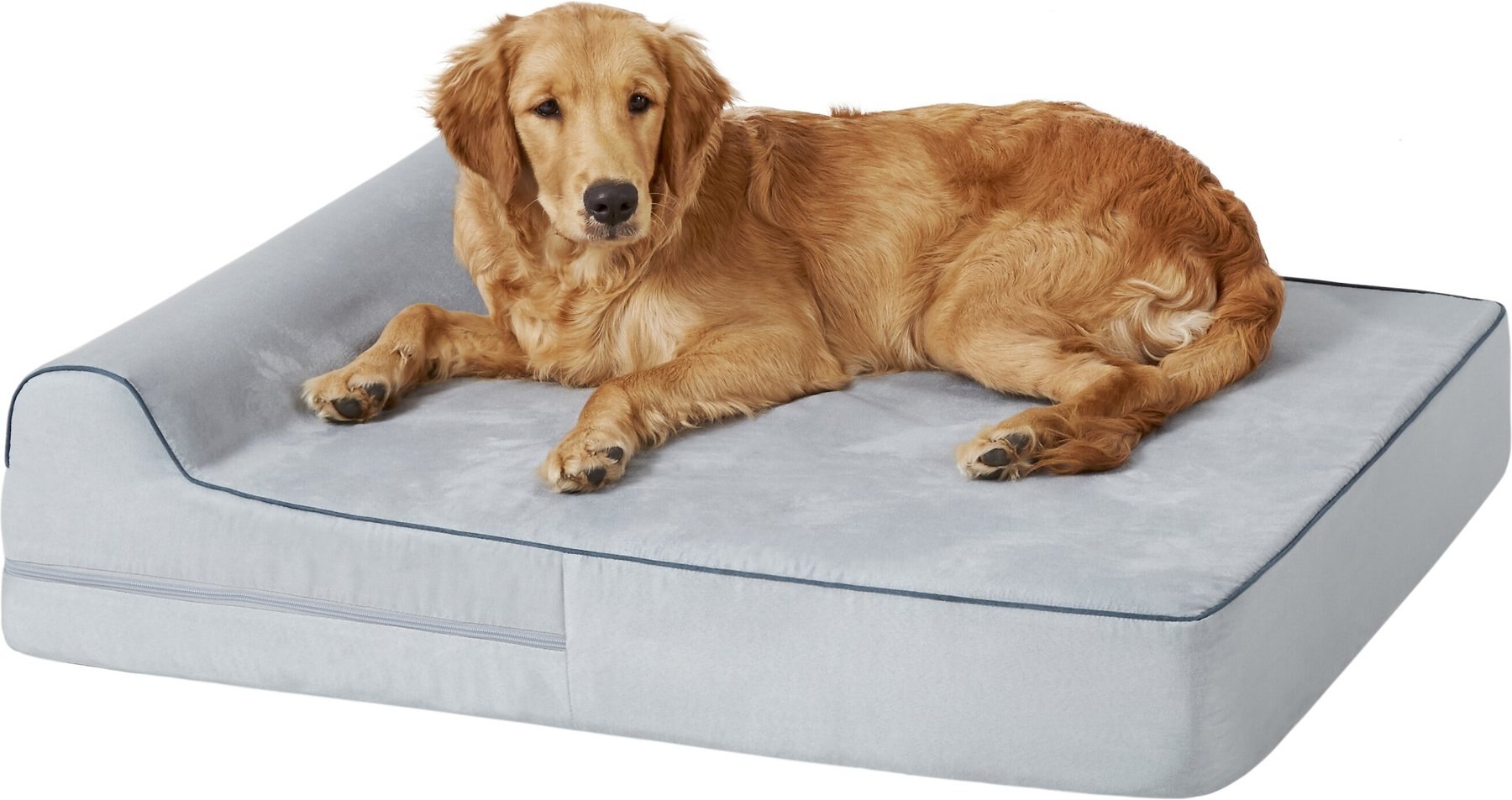 Dog Bed Orthopedic Memory Foam Kopeks Waterproof Pillow For Medium-Large Dogs 