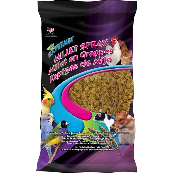3-D Pet Products Premium Cockatiel Bird Food Seeds, with Probiotics, 4.5  lb. Stay Fresh Jar
