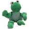 Show in main carousel: HuggleHounds Woodlands Durable Plush Corduroy Knottie Frog Squeaky Dog Toy, Small slide 1 of 9