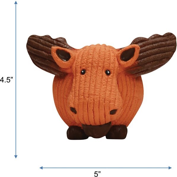 HuggleHounds Holiday Rudy the Ruff-Tex Reindeer Dog Toy