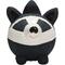 Show in main carousel: HuggleHounds Ruff-Tex Raccoon Squeaky Dog Toy, Large slide 1 of 11