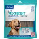 Virbac C.E.T. VeggieDent Fr3sh Dental Chews for Large Dogs, over 66 lbs, 30 count