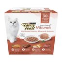 Fancy Feast Gourmet Naturals Poultry & Beef Variety Pack Canned Cat Food, 3-oz, case of 30
