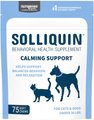 Nutramax Solliquin Soft Chew Calming Supplement for Small to Medium Dogs & Cats, 75 count
