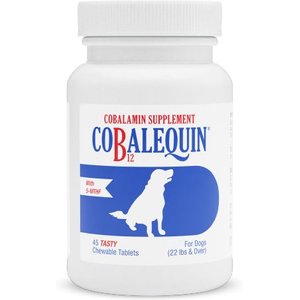 Nutramax Cobalequin Chewable Tablets Supplement for Dogs, 45 count
