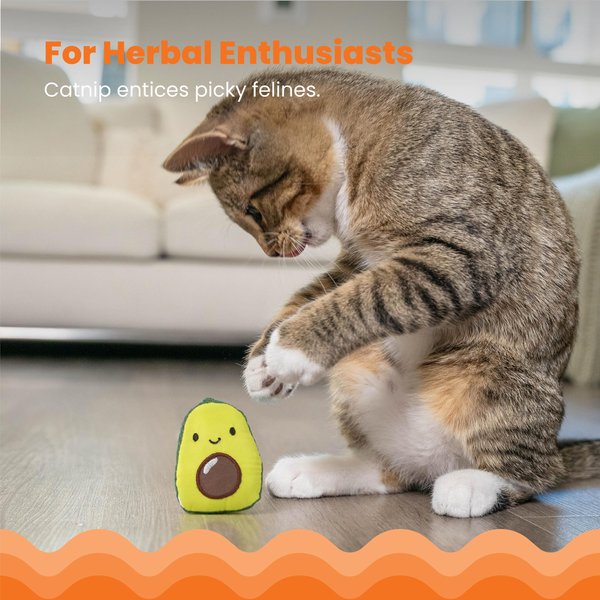 Catstages Lil' Avocato Cat Toy with Catnip