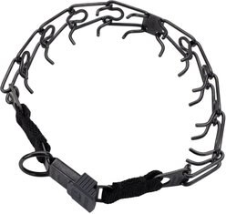 Herm Sprenger Ultra-Plus Training Dog Prong Collar with ClicLock, 18-in neck, 3.25-mm wide