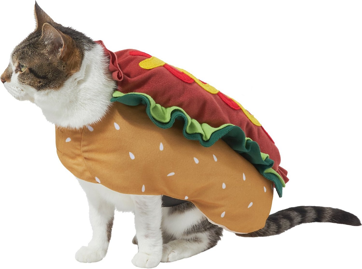 FRISCO Hotdog Dog & Cat Costume, X-Small 