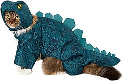 Frisco Stegosaurus Dinosaur Dog & Cat Costume, X-Small slide 1 of 8