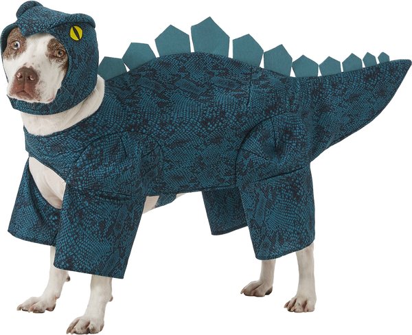 Frisco Stegosaurus Dinosaur Dog & Cat Costume, X-Large slide 1 of 9