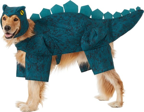 Frisco Stegosaurus Dinosaur Dog & Cat Costume, XX-Large slide 1 of 9