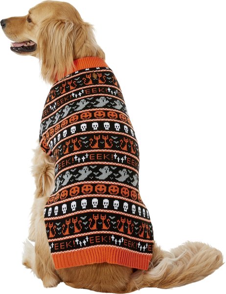 Frisco Halloween Fair Isle Dog & Cat Sweater, XX-Large slide 1 of 7