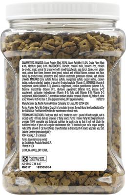 Show full view: Purina Friskies Party Mix Original Crunch Cat Treats, 30-oz tub slide 3 of 13