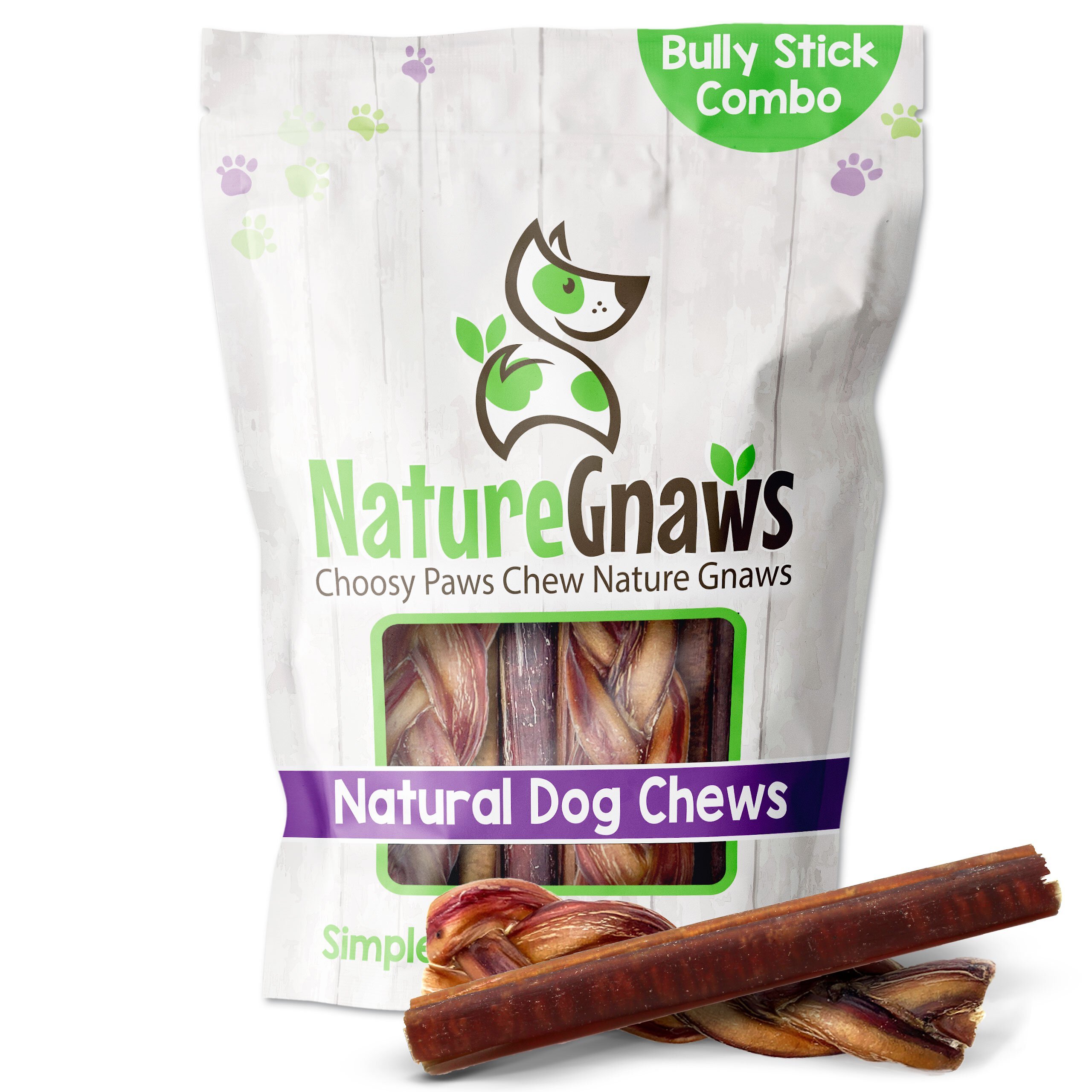 How many inches long (approximately) are each of these bully sticks
