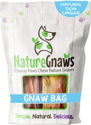 Nature Gnaws Small Breed Natural Chew Variety Pack Dog Treats, 12 count