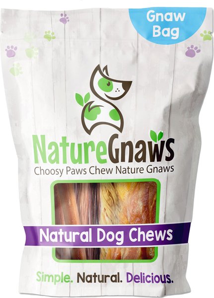 Nature Gnaws Small Breed Natural Chew Variety Pack Dog Treats, 12 count slide 1 of 8