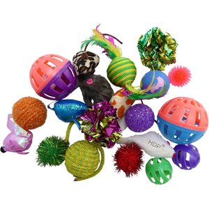 HDP Grab Bag Assorted Catnip Cat Toys, 20 count - Chewy.com