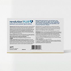 Revolution Plus Topical Solution for Cats, 5.6-11 lbs, (Orange Box), 6 Doses (6-mos. supply) slide 2 of 3