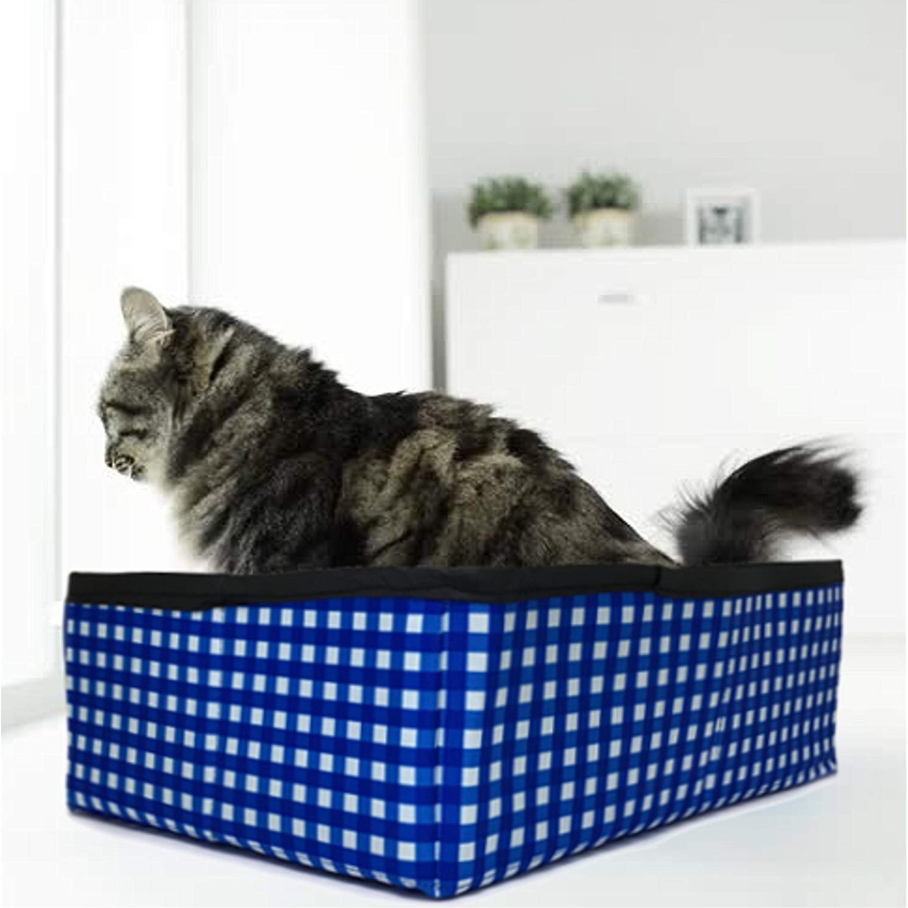 Foldable Cat Litter Box, Extra Large Cat Little Box