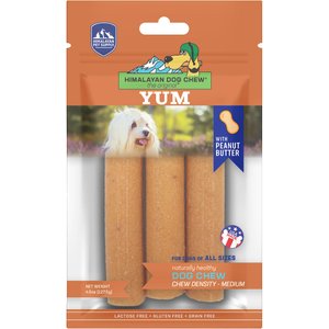 Himalayan Pet Supply yakyYUM Peanut Butter Flavor Dog Treats, 3 count