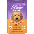 Halo Holistic Complete Digestive Health Chicken and Brown Rice Dog Food Recipe Adult Dry Dog Food, 21-lb bag
