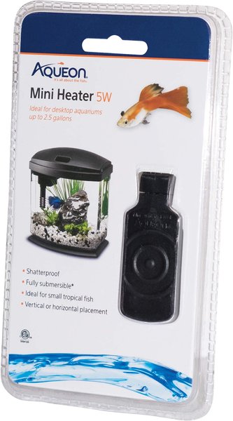 Aqueon Mini Aquarium Heater, 2-gal, 5 watt slide 1 of 10