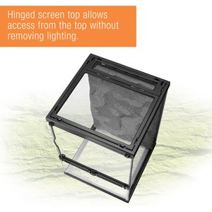 Zilla Tropical Vertical Starter Kit with Mini Halogen Lighting