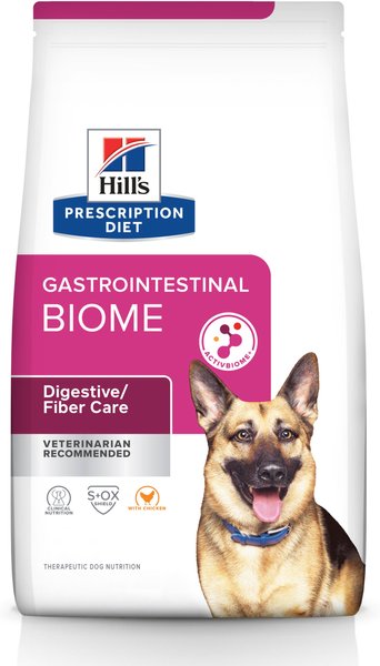 Hill's Prescription Diet Gastrointestinal Biome Chicken Flavor Dry Dog Food, 16-lb bag slide 1 of 11