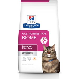 Hill's Prescription Diet Gastrointestinal Biome with Chicken Dry Cat Food, 8.5-lb bag