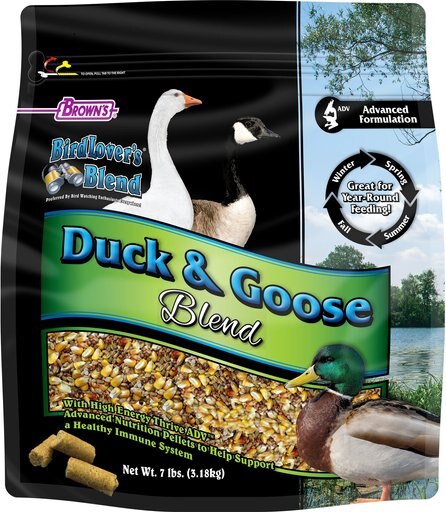 Brown's Bird Lover's Blend Duck & Goose Food, 7-lb bag