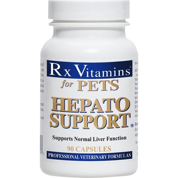 RX VITAMINS Hepato Chicken Flavored Liquid Liver Supplement for Cats