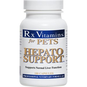 Rx Vitamins Hepato Support Liver Supplement for Cats & Dogs, 180 count