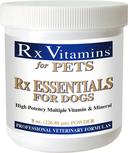 Rx Vitamins Rx Essentials Powder Multivitamin for Dogs, 8-oz bottle slide 1 of 3