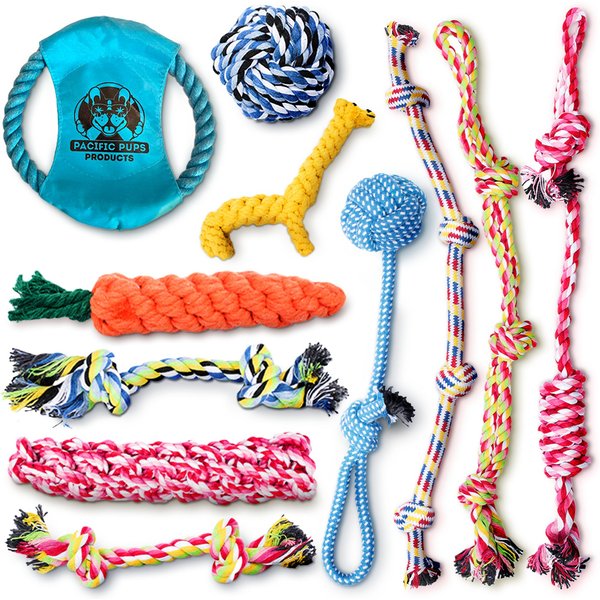 Pacific Pups Products Balls for Dogs - 6 Pack Variety, Dog Toys for Small  Dogs, Tennis Balls for Dogs, Squeaky Dog Balls & Dog Treat Toys 