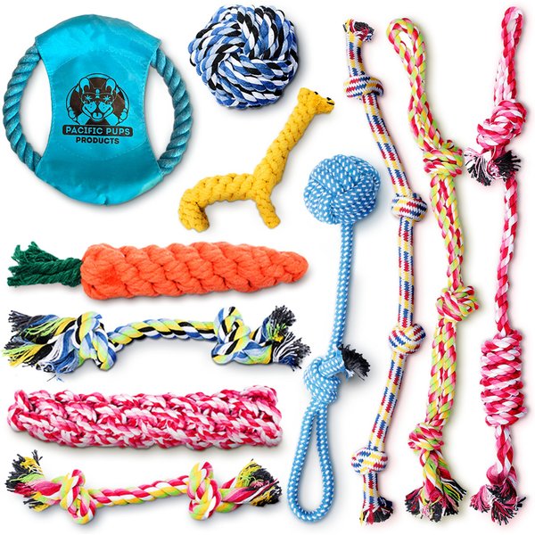 Double Ended Small Rope Dog Toy Hemp Rope Dog Toy 