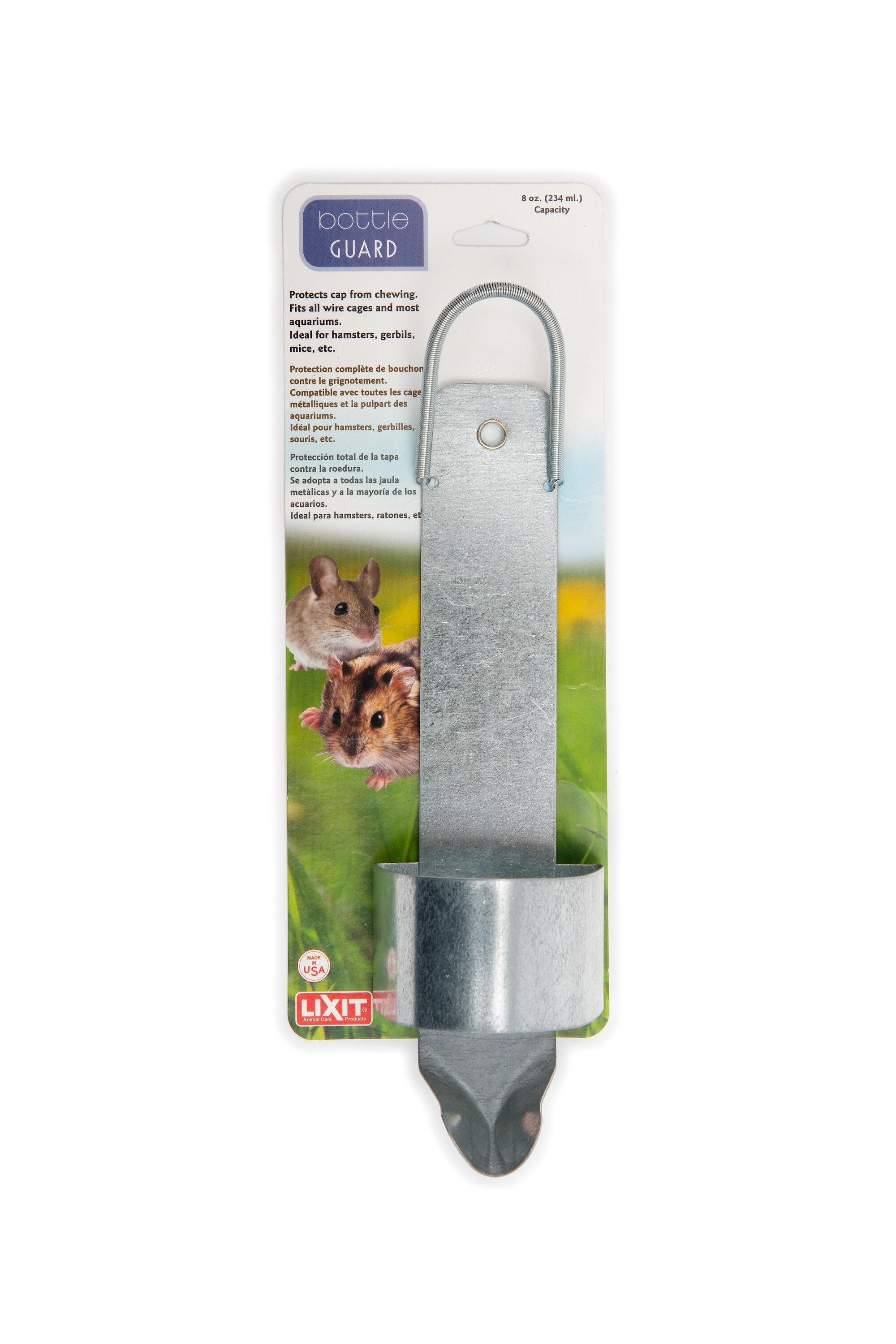 LIXIT Chew Guard Small Animal Water Bottle Holder Customer Questions