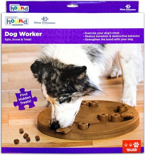 Nina Ottosson by Outward Hound Worker Composite Puzzle Game Dog Toy