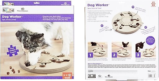 Nina Ottosson by Outward Hound Worker Composite Puzzle Game Dog Toy